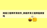 网络工程师开发软件_网络开发工程师是黑客吗